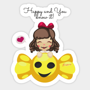 Happy You Sticker